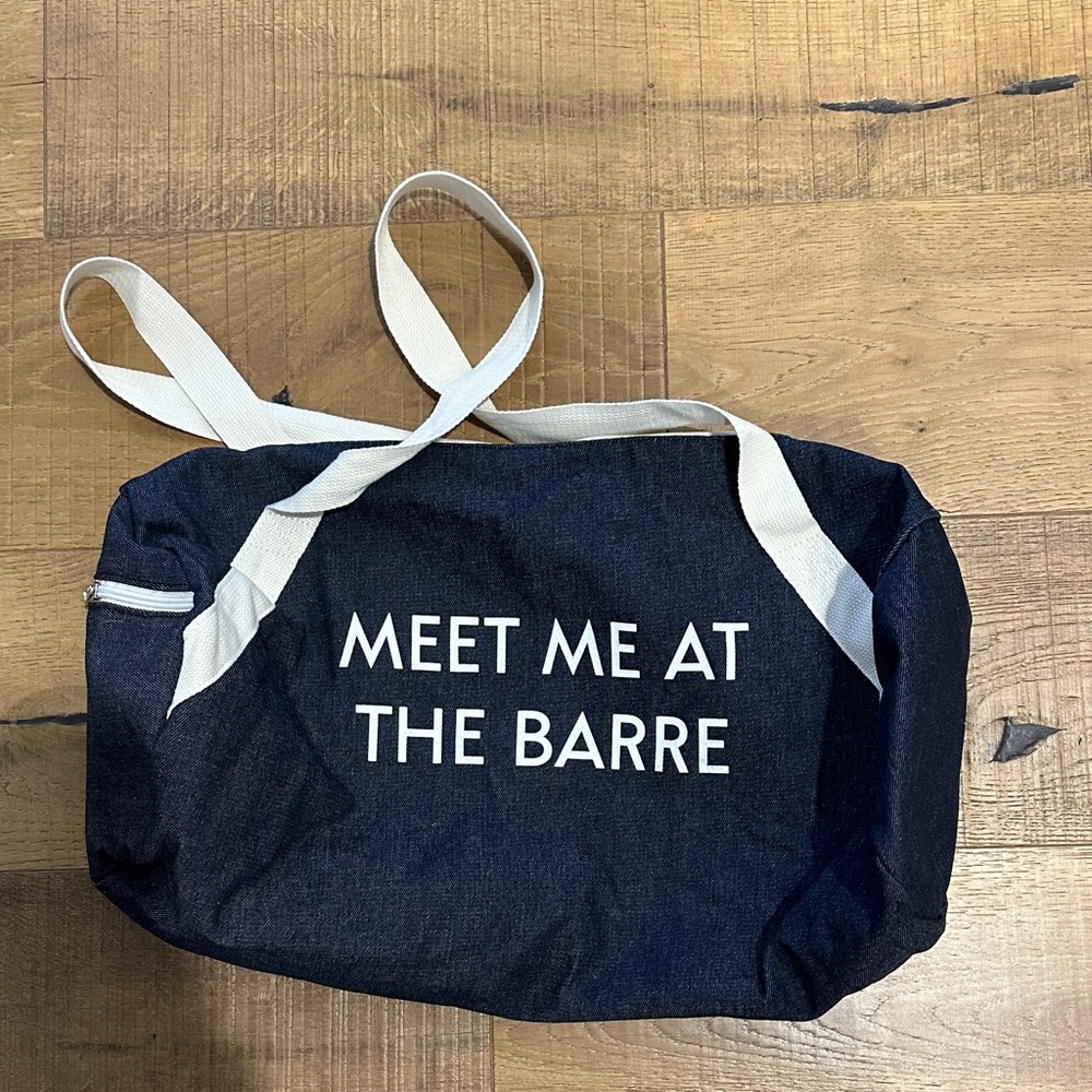 Chic Black and White Tote Bag